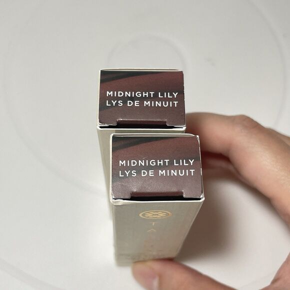 Lot of 2 Tatcha The Kissu Lip Tint SPF 25 Midnight lily 4g Brand NEW - Picture 6 of 9